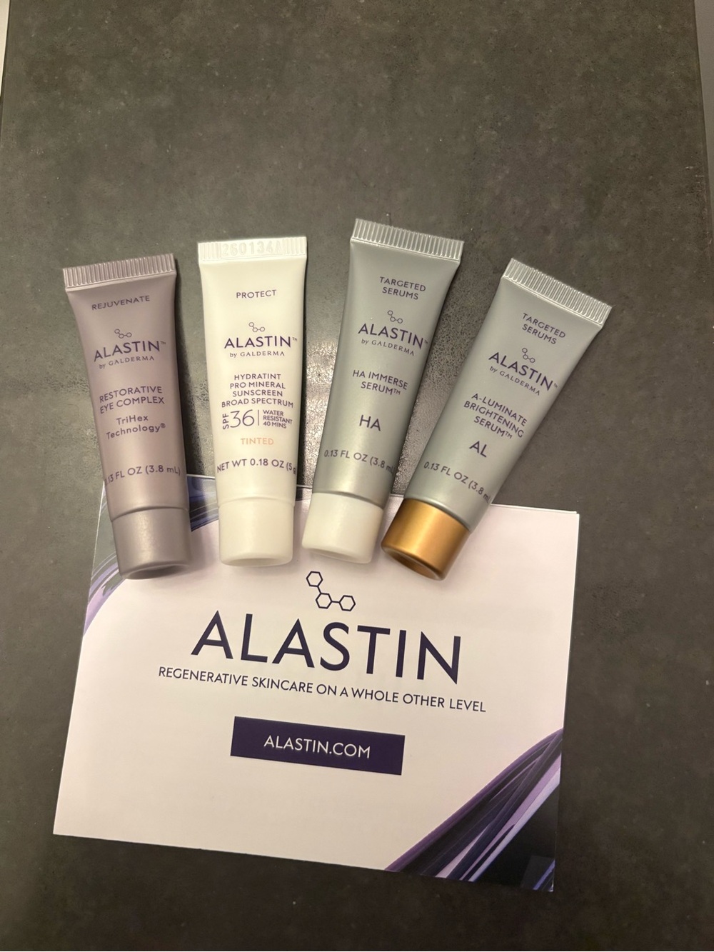 NIB ALASTIN SKINCARE TRIAL SET